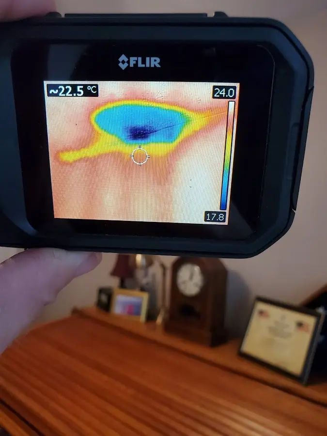 Thermal imaging inspection for water damage in Southwest Ranches