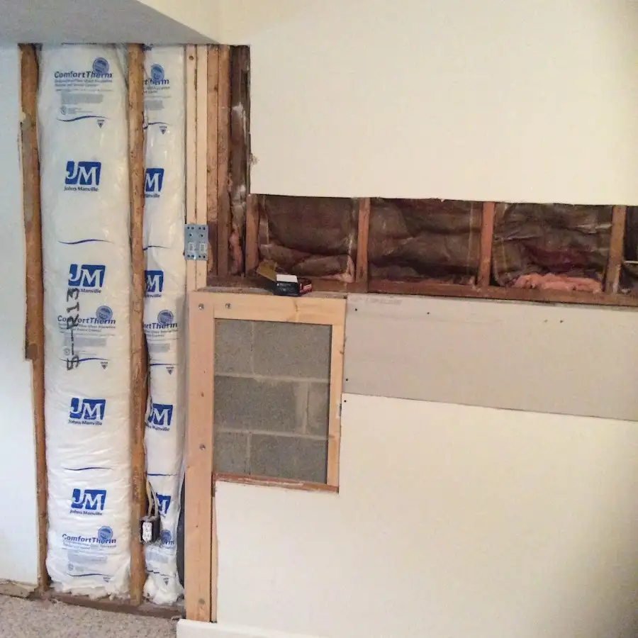 Wall insulation replacement during Structural Drying in Southwest Ranches
